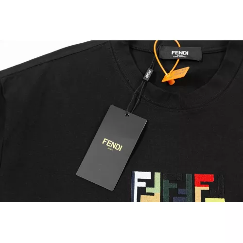 Replica Fendi T-Shirts Short Sleeved For Unisex #1315568 $40.00 USD for Wholesale