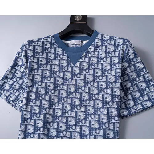 Replica Christian Dior Tracksuits Short Sleeved For Men #1315581 $42.00 USD for Wholesale