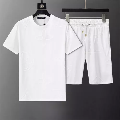 Louis Vuitton LV Tracksuits Short Sleeved For Men #1315589 $42.00 USD, Wholesale Replica Louis Vuitton LV Tracksuits