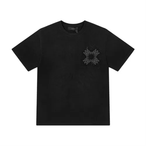 Replica Amiri T-Shirts Short Sleeved For Unisex #1315773 $42.00 USD for Wholesale