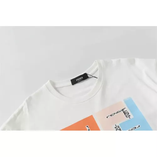 Replica Fendi T-Shirts Short Sleeved For Unisex #1315795 $42.00 USD for Wholesale