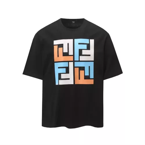 Fendi T-Shirts Short Sleeved For Unisex #1315796 $42.00 USD, Wholesale Replica Fendi T-Shirts