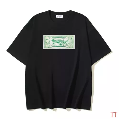 Off-White T-Shirts Short Sleeved For Unisex #1316003