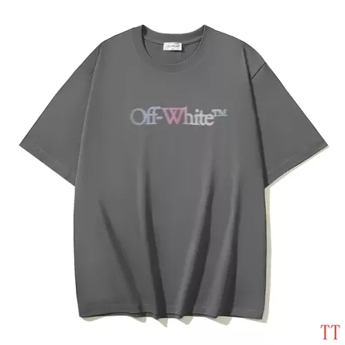 Replica Off-White T-Shirts Short Sleeved For Unisex #1316007 $32.00 USD for Wholesale