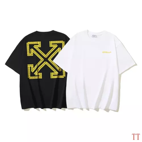 Replica Off-White T-Shirts Short Sleeved For Unisex #1316009 $29.00 USD for Wholesale
