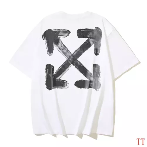 Off-White T-Shirts Short Sleeved For Unisex #1316013
