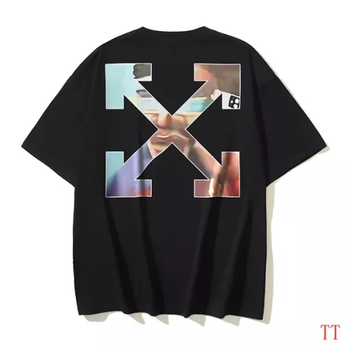 Off-White T-Shirts Short Sleeved For Unisex #1316016