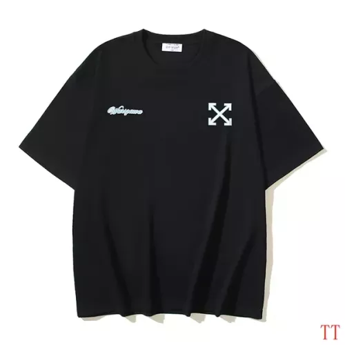 Replica Off-White T-Shirts Short Sleeved For Unisex #1316021 $32.00 USD for Wholesale