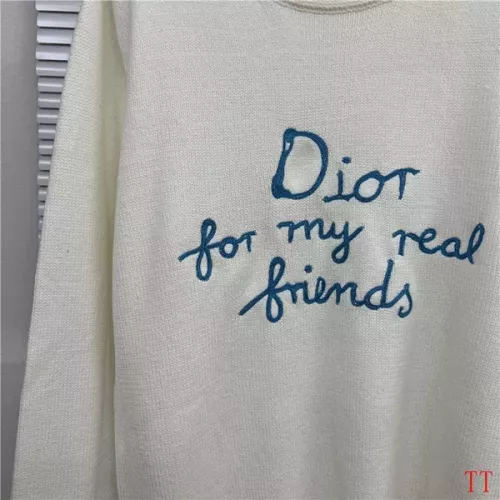 Replica Christian Dior Sweaters Long Sleeved For Unisex #1316041 $56.00 USD for Wholesale