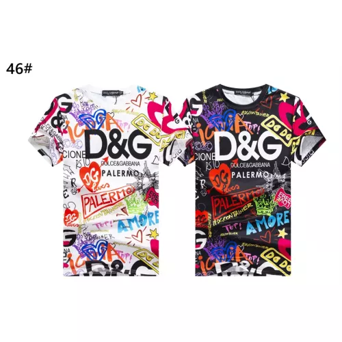 Replica Dolce & Gabbana D&G T-Shirts Short Sleeved For Men #1316067 $22.00 USD for Wholesale