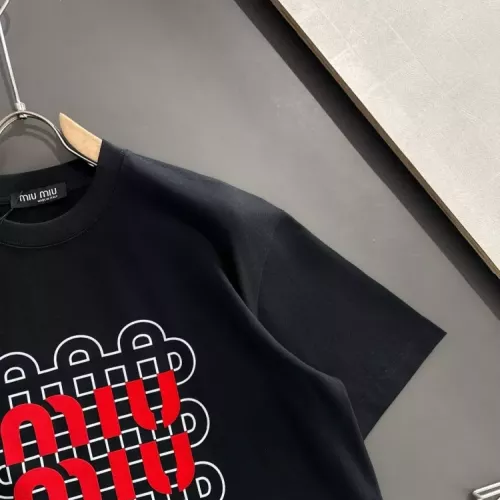 Replica MIU MIU T-Shirts Short Sleeved For Unisex #1316330 $41.00 USD for Wholesale