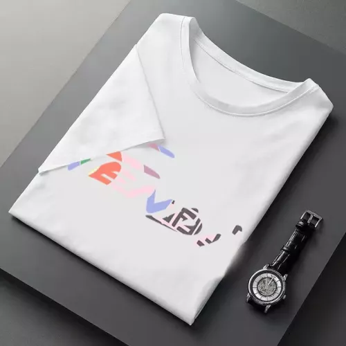Replica Fendi T-Shirts Short Sleeved For Men #1316395 $23.00 USD for Wholesale