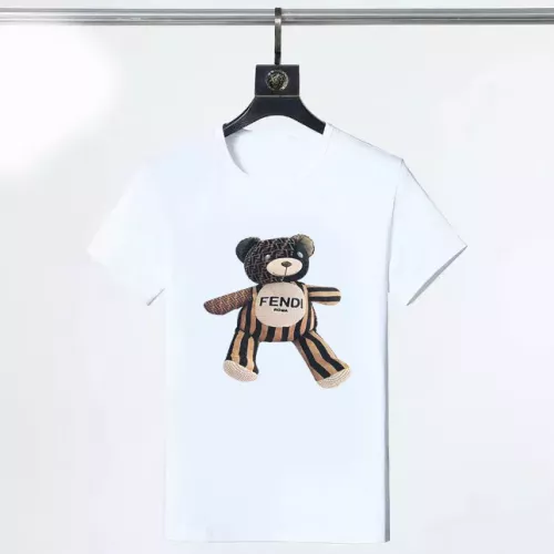 Fendi T-Shirts Short Sleeved For Men #1316431 $23.00 USD, Wholesale Replica Fendi T-Shirts