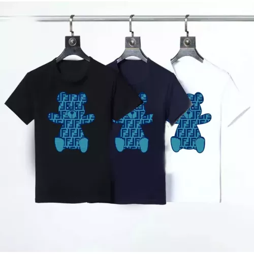 Replica Fendi T-Shirts Short Sleeved For Men #1316443 $23.00 USD for Wholesale