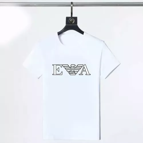Armani T-Shirts Short Sleeved For Men #1316455