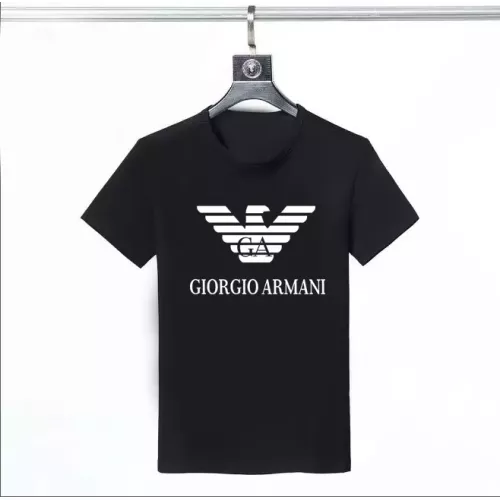 Armani T-Shirts Short Sleeved For Men #1316460