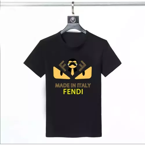 Fendi T-Shirts Short Sleeved For Men #1316560 $23.00 USD, Wholesale Replica Fendi T-Shirts