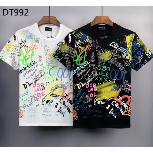 Replica Dsquared T-Shirts Short Sleeved For Men #1316772 $32.00 USD for Wholesale