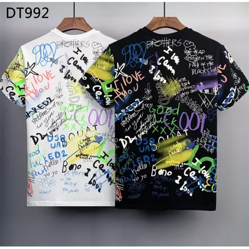 Replica Dsquared T-Shirts Short Sleeved For Men #1316772 $32.00 USD for Wholesale