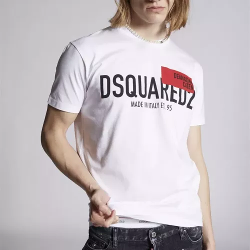 Replica Dsquared T-Shirts Short Sleeved For Men #1316805 $32.00 USD for Wholesale