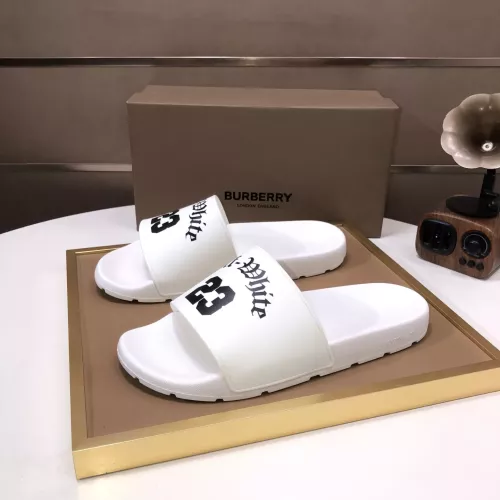 Replica Off-White Slippers For Men #1317144 $56.00 USD for Wholesale