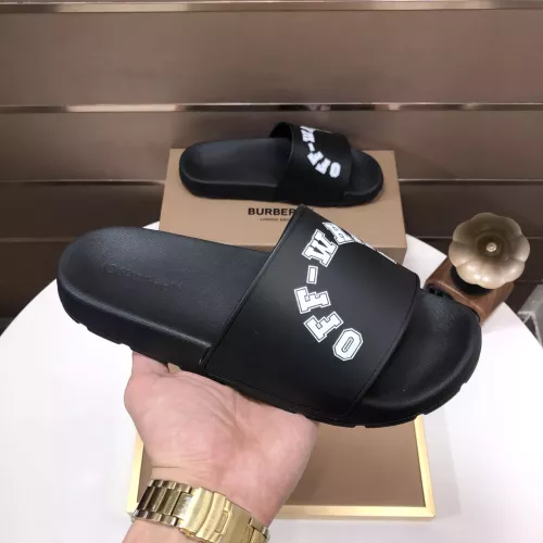 Replica Off-White Slippers For Men #1317145 $56.00 USD for Wholesale