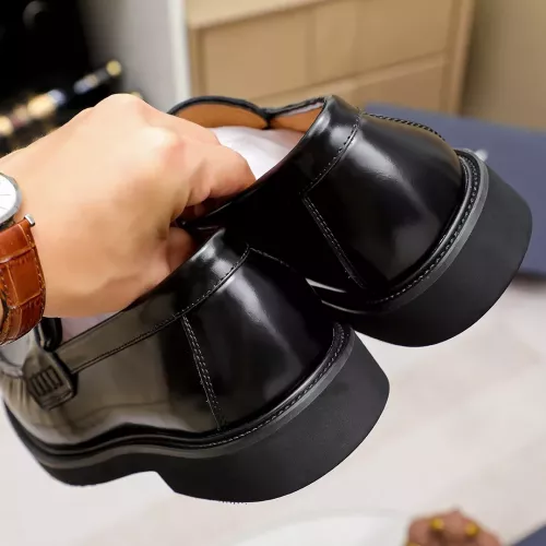 Replica Christian Dior Leather Shoes For Men #1317184 $98.00 USD for Wholesale