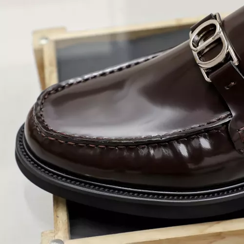 Replica Christian Dior Leather Shoes For Men #1317185 $98.00 USD for Wholesale