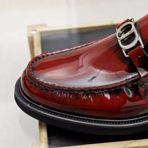 Replica Christian Dior Leather Shoes For Men #1317186 $98.00 USD for Wholesale