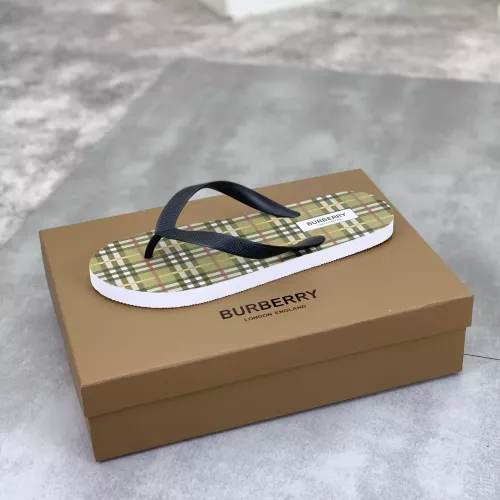 Replica Burberry Slippers For Men #1317193 $48.00 USD for Wholesale