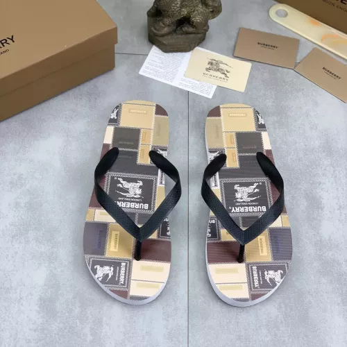 Burberry Slippers For Men #1317205 $48.00 USD, Wholesale Replica Burberry Slippers