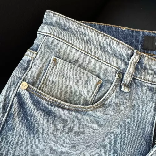Replica Fendi Jeans For Men #1317249 $60.00 USD for Wholesale