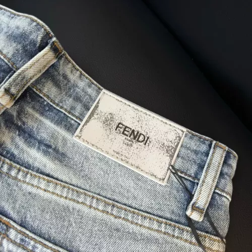 Replica Fendi Jeans For Men #1317249 $60.00 USD for Wholesale