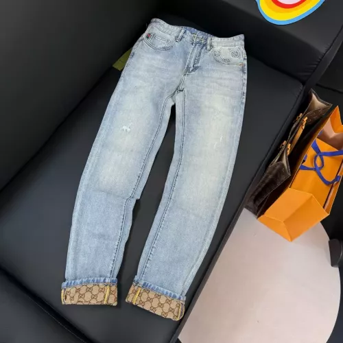 Replica Gucci Jeans For Men #1317251 $64.00 USD for Wholesale