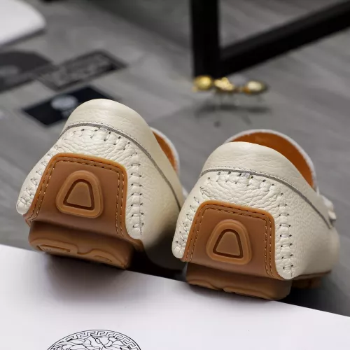 Replica Versace Leather Shoes For Men #1317265 $76.00 USD for Wholesale