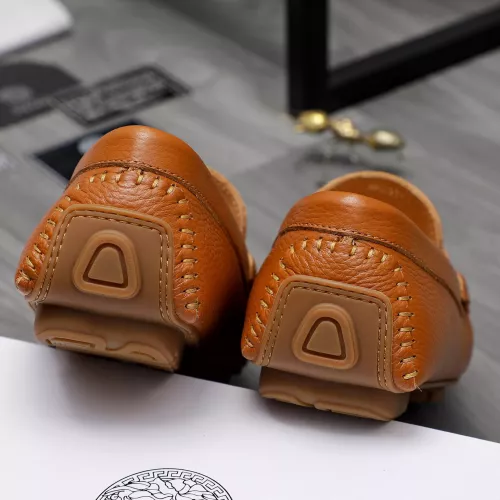 Replica Versace Leather Shoes For Men #1317266 $76.00 USD for Wholesale