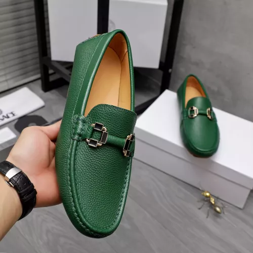Replica Versace Leather Shoes For Men #1317269 $76.00 USD for Wholesale