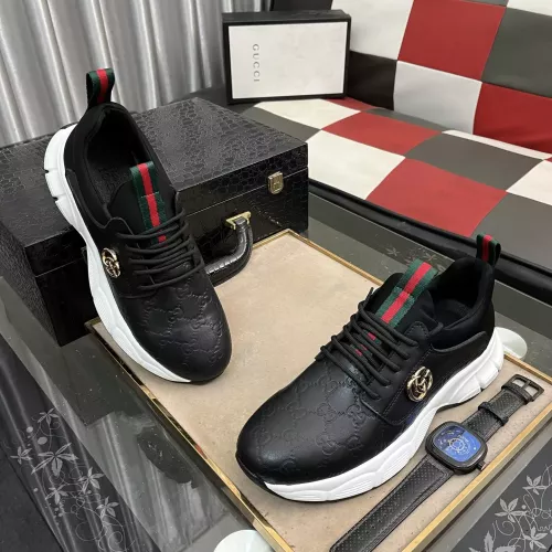 Replica Gucci Casual Shoes For Men #1317296 $82.00 USD for Wholesale
