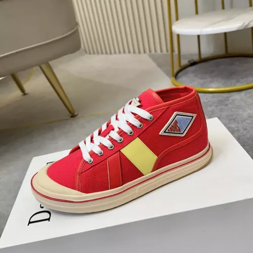 Replica Bottega Veneta BV High Tops Shoes For Men #1317336 $92.00 USD for Wholesale