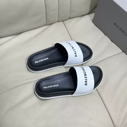 Replica Balenciaga Slippers For Men #1317353 $52.00 USD for Wholesale