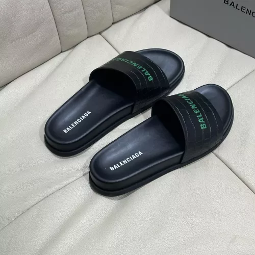 Replica Balenciaga Slippers For Men #1317354 $52.00 USD for Wholesale