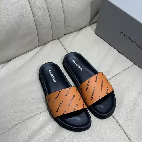Replica Balenciaga Slippers For Men #1317365 $52.00 USD for Wholesale