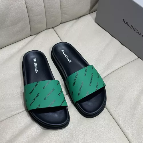 Replica Balenciaga Slippers For Men #1317366 $52.00 USD for Wholesale
