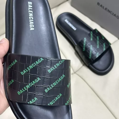 Replica Balenciaga Slippers For Men #1317373 $52.00 USD for Wholesale