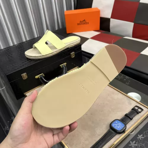 Replica Hermes Slippers For Men #1317387 $60.00 USD for Wholesale