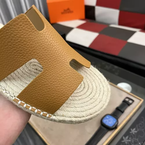 Replica Hermes Slippers For Men #1317392 $60.00 USD for Wholesale