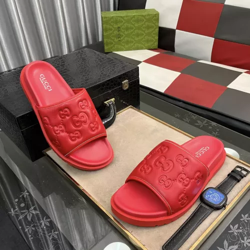 Replica Gucci Slippers For Men #1317405 $60.00 USD for Wholesale