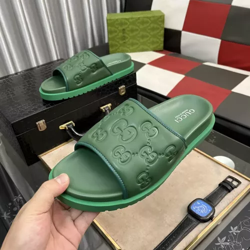 Replica Gucci Slippers For Men #1317407 $60.00 USD for Wholesale
