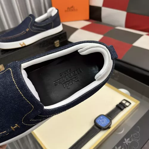 Replica Hermes Casual Shoes For Men #1317463 $85.00 USD for Wholesale