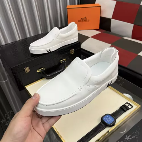 Replica Hermes Casual Shoes For Men #1317466 $85.00 USD for Wholesale